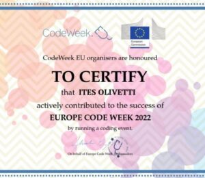 Europe-code-week-itesolivettilecce